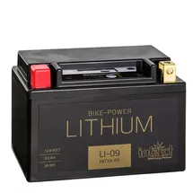 Intact LI-09 Bike-Power 3Ah Lithium Motorradbatterie HJTX9-FP,