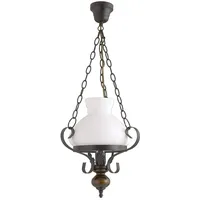 Rabalux Petronel 1-flg.  schwarz Glas