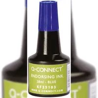 Q-Connect Stempelfarbe 28 ml Blau