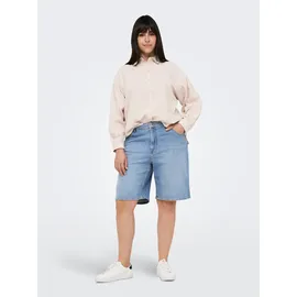 ONLY CARMAKOMA Carsonny Hw Wide DNM Shorts Blau 42