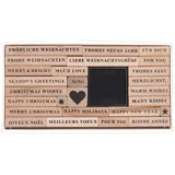 Rico Design Stempelset Merry Christmas, Serif FSC 100%