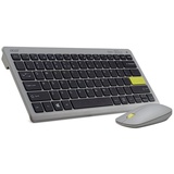 Acer Vero Combo AAK124 antimikrobielle Tastatur-Maus-Set kabellos grau