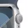 Apple Watch Series 9 GPS 41 mm Aluminiumgehäuse silber, Sportarmband sturmblau S/M