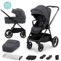 Kinderkraft Kombikinderwagen NEA 2 in 1 deep gray