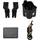 KIKKABOO Kombikinderwagen Amaia 3in1 i-Size Babyschale umbaubar Federung Tasche dunkelgrau