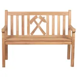 De Vries Gartenbank "Woodie" Glück auf - 120 x 60 x 89 cm