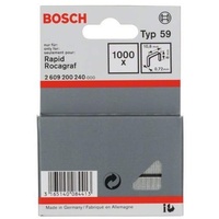 Bosch Professional Typ 59 Tacker-Klammern 8x10.6mm, 1000er-Pack (2609200240)