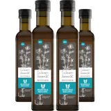 Ölmühle Solling - BIO - Schwarzkümmelöl ägyptisch - Premium Qualität - 1000ml - 4er Set