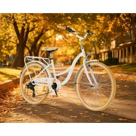 SUN BABY Flower Bike 24 Zoll RH 0 cm beige/weiß