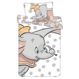 Jerry Fabrics Disney Baby Bettwäsche Dumbo 100% Baumwolle