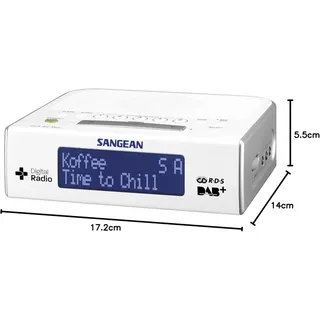 Sangean DCR-89+ weiß