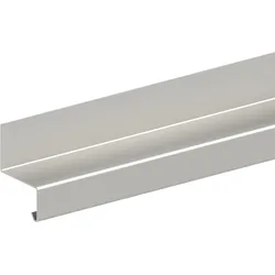 OSMO Fassade Übergangsprofil 1 Aluminium 300cm RAL 9006 pilverlackbeschichtet VE 1 Stk.