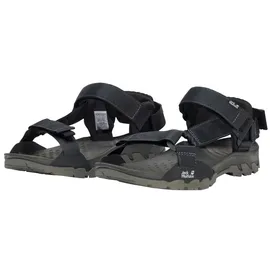 Jack Wolfskin Ridge Sandal Damen Schwarz/Grau 40,5