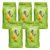 Gorilla Kaffeehaus-Mischung Kaffeebohnen 5x 1000 g