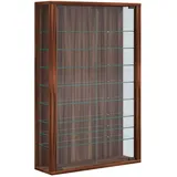 VCM Vitrine Vitrosa Mini 59 x 18 x 91 cm Braun