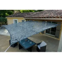 WERKA PRO Graues Schattentuch 120 g/m2 2 x 3m