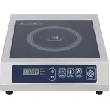 Professionelle Induktionskochplatte, kommerzielle Induktionsherd, 3500 W, 10 Temperaturstufen, Restaurant, Hotel, Food Truck, Küche, Haus, gleichmäßige Heizung, Oberfläche aus mikrokristallinem Glas