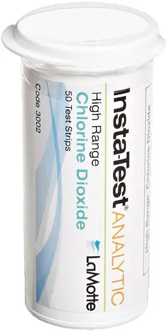 Chlorine Dioxide Teststreifen (0-500 PPM) (50 Stück) - Lamotte