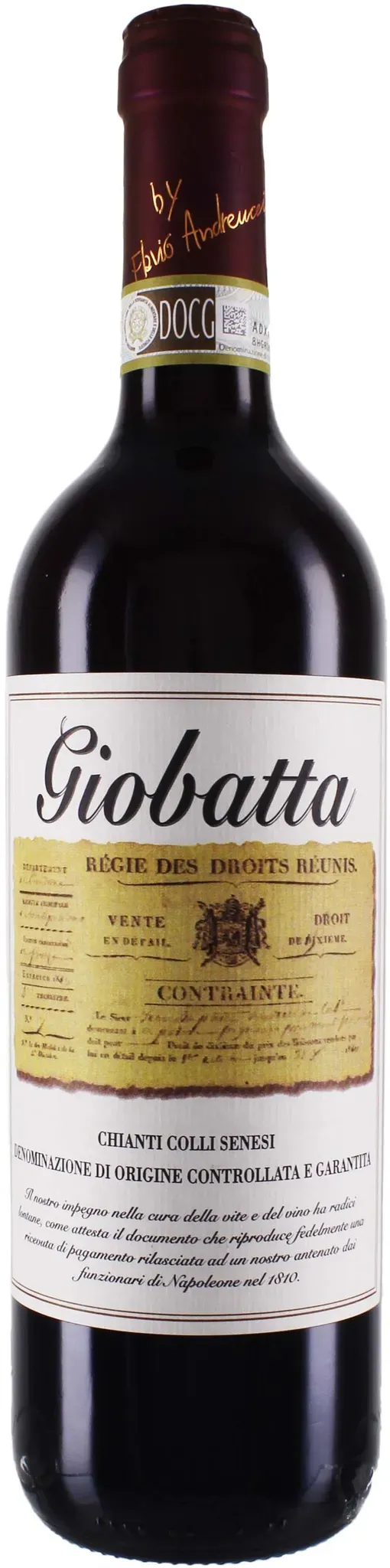 Tenimenti Andreucci 2024 Tenimenti Andreucci Chianti Colli Senesi Giobatta 2024 Canaiolo,Sangiovese Italien