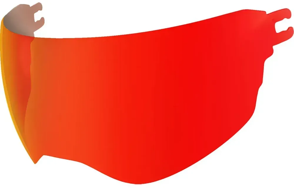 Icon Dropshield UltraTM Sonnenblende Für Helm - Red - One Size