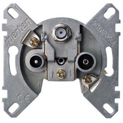 Merten Sat-Antennendose, 3-fach