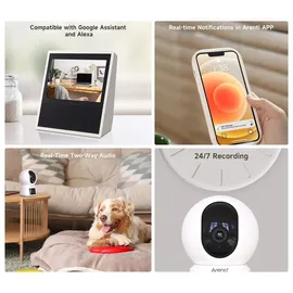 ARENTI P3TT 3 MP WLAN Weiß