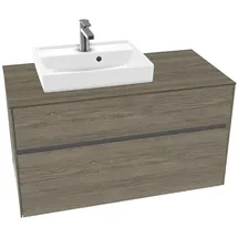 Villeroy & Boch Collaro Waschbeckenunterschrank 100 x 55 cm Stone Oak