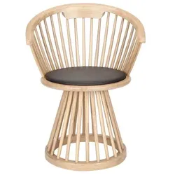 Tom Dixon Fan Stuhl Eiche natur