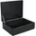 Creative Deco Holzkiste XL 40 x 30 x 14 cm 1-tlg. schwarz