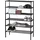 Woood Ferro 85 x 120 x 35 cm schwarz / schwarz