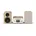 Stereoanlage DAB FM Bluetooth CD USB weiß/Eiche
