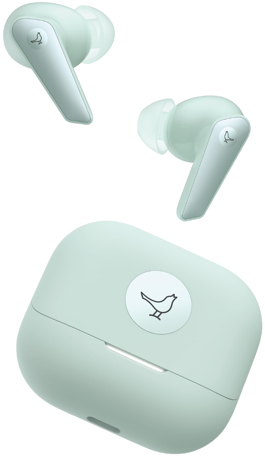 Libratone AIR+ 3 True Wireless In-Ear Kopfhörer mit aktiver Geräuschunterdrückung (Hi-Fi Sound, 24h Akku, ANC, Noise Cancelling, IP54, Bluetooth 5.2) (grün)
