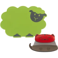 KUHN RIKON kinderkitchen Schneide-Set mit Schneidebrett und Wiegemesser