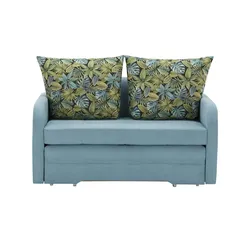 Schlafsofa  Iwo  , blau , Maße (cm): B: 136 H: 84 T: 94.0