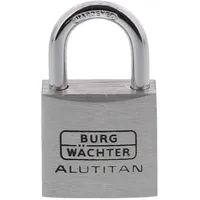 Burg Wächter Vorhängeschloss 30.00 mm gleichschließend Aluminium Schlüsselschloss