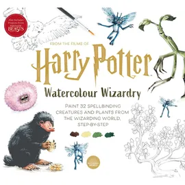 Pavilion Books Harry Potter Watercolour Wizardry: Paint 32 spellbinding creatures and plants from the wizarding world, step-by-step