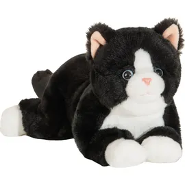 Teddy-Hermann Schlenkerkatze 30 cm schwarz