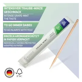 Wunder Zahnstocher mit Geschmack Traube/Minze 30 St.