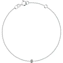 Christ Damen-Armband 750er Weißgold 89119561 Größe 1 Diamant