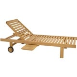 Lesli Living Gartenliege Teak