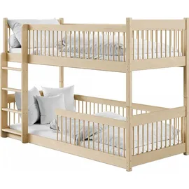 Kids Collective Etagenbett 80 x 180 cm Kiefer natur beige
