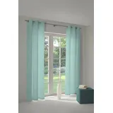 ADAM Audio Adam Vorhang Scribble (1 St), Ösen, blickdicht, Jacquard, aus Leinen und Bio-Baumwolle blau 145 cm x 245 cm