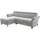 sit&more Ecksofa SIT & MORE "Glendale, L-Form", hellgrau, B:253cm H:84cm T:166cm, 100% Polyester, Sofas, Ecksofa, inkl. Kopfteilverstellung,wahlweise mit Vorziehsitz und Bettkasten