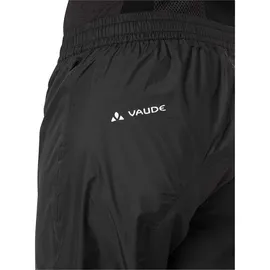 Vaude Drop II Regenhose Herren normal black uni M