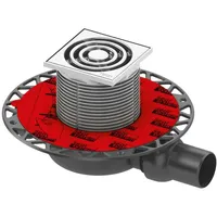 TECE TECEdrainpoint S 110 Ablaufset superflach mit Seal System Universalflansch