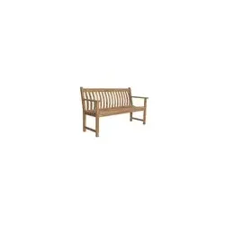 Alexander Rose ALBANY Broadfield 3-Sitzer Bank, 5 ft, mit flacher Armlehne