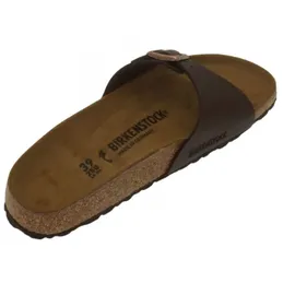Birkenstock Madrid Birko-Flor schmal dunkelbraun 38