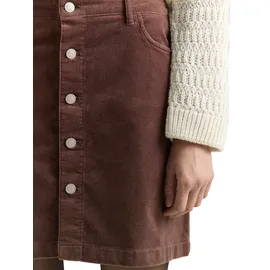 Tom Tailor Mini Rock Samt Braun/Bronze XL