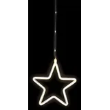 IDENA LED Deko Licht Stern 23 x 23 cm warmweiß
