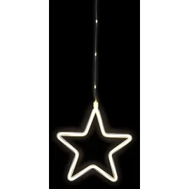 IDENA LED Deko Licht Stern 23 x 23 cm warmweiß